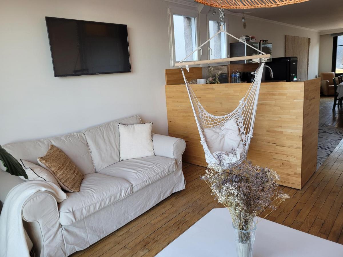 Vue Et Terrasse Panoramique Sur La Baie De Somme Apartment Saint-Valéry-sur-Somme Ngoại thất bức ảnh