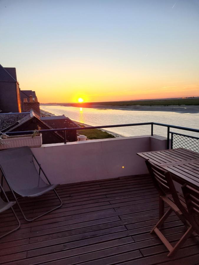 Vue Et Terrasse Panoramique Sur La Baie De Somme Apartment Saint-Valéry-sur-Somme Ngoại thất bức ảnh