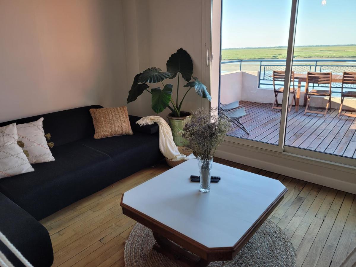 Vue Et Terrasse Panoramique Sur La Baie De Somme Apartment Saint-Valéry-sur-Somme Ngoại thất bức ảnh