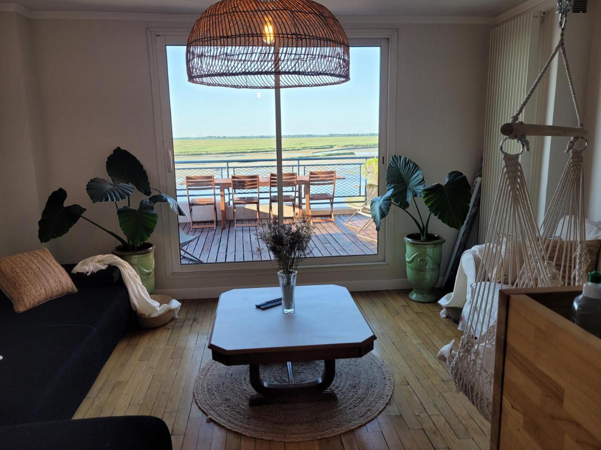 Vue Et Terrasse Panoramique Sur La Baie De Somme Apartment Saint-Valéry-sur-Somme Ngoại thất bức ảnh